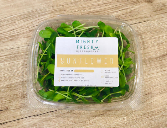 Sunflower Microgreens