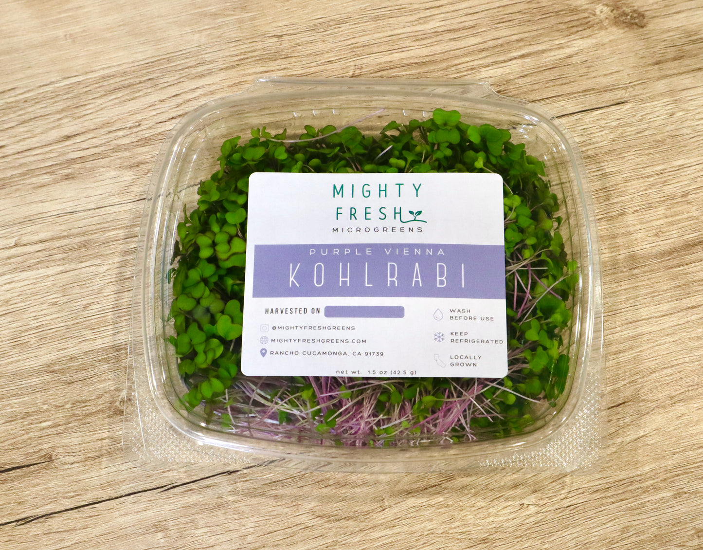 Kohlrabi Microgreens