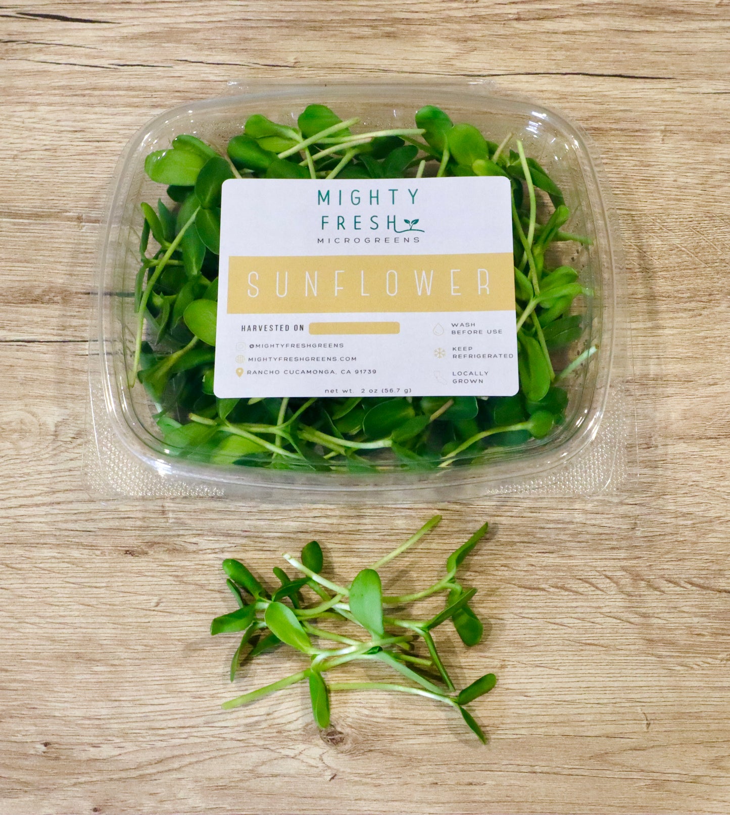 Sunflower Microgreens