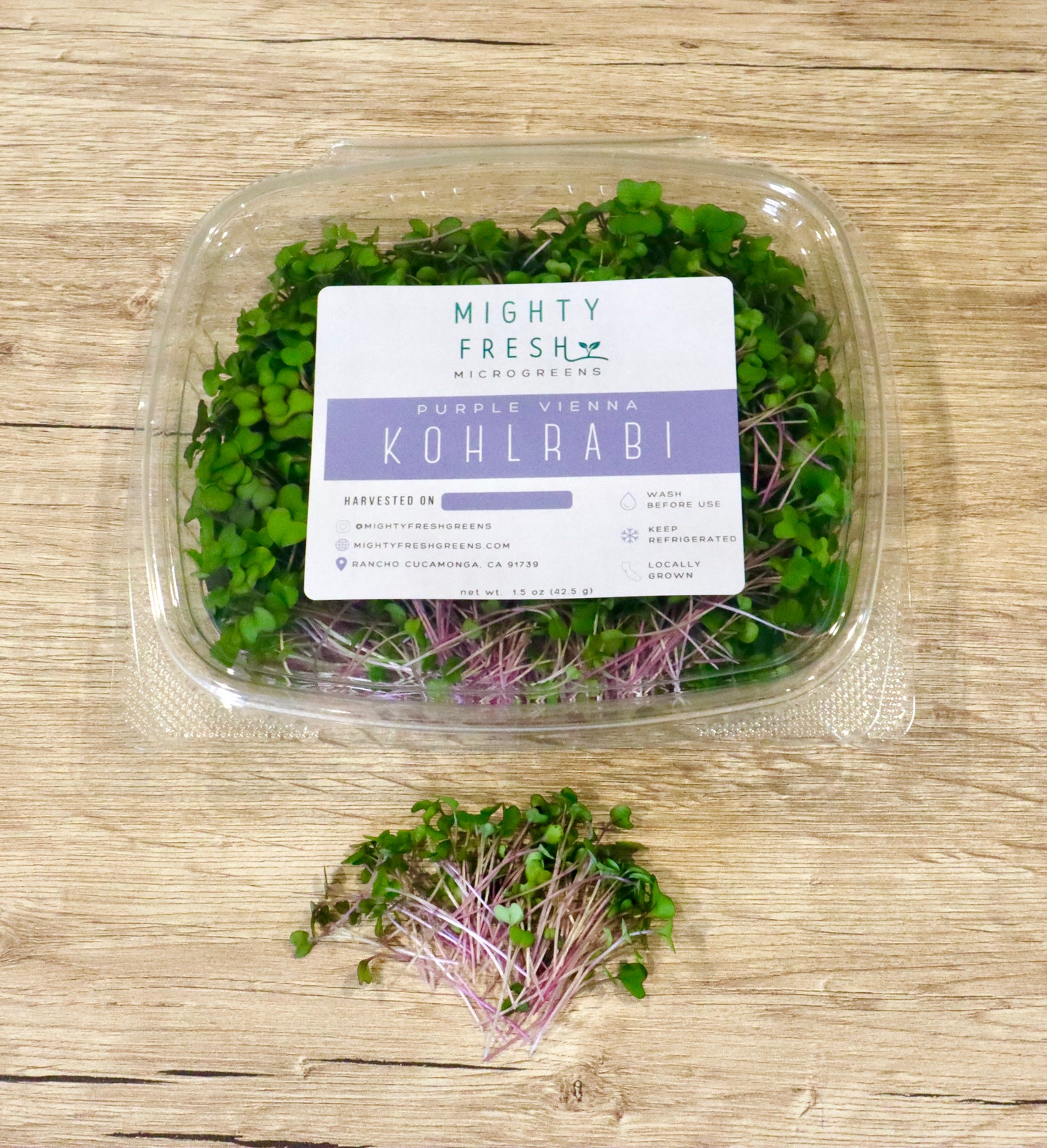 Kohlrabi Microgreens