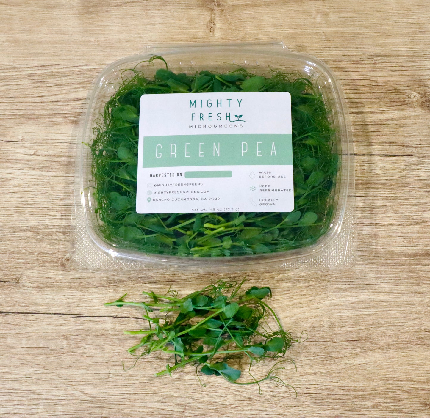 Green Pea Microgreens